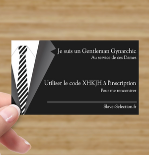 Gynarchic QR Code Invitation Card